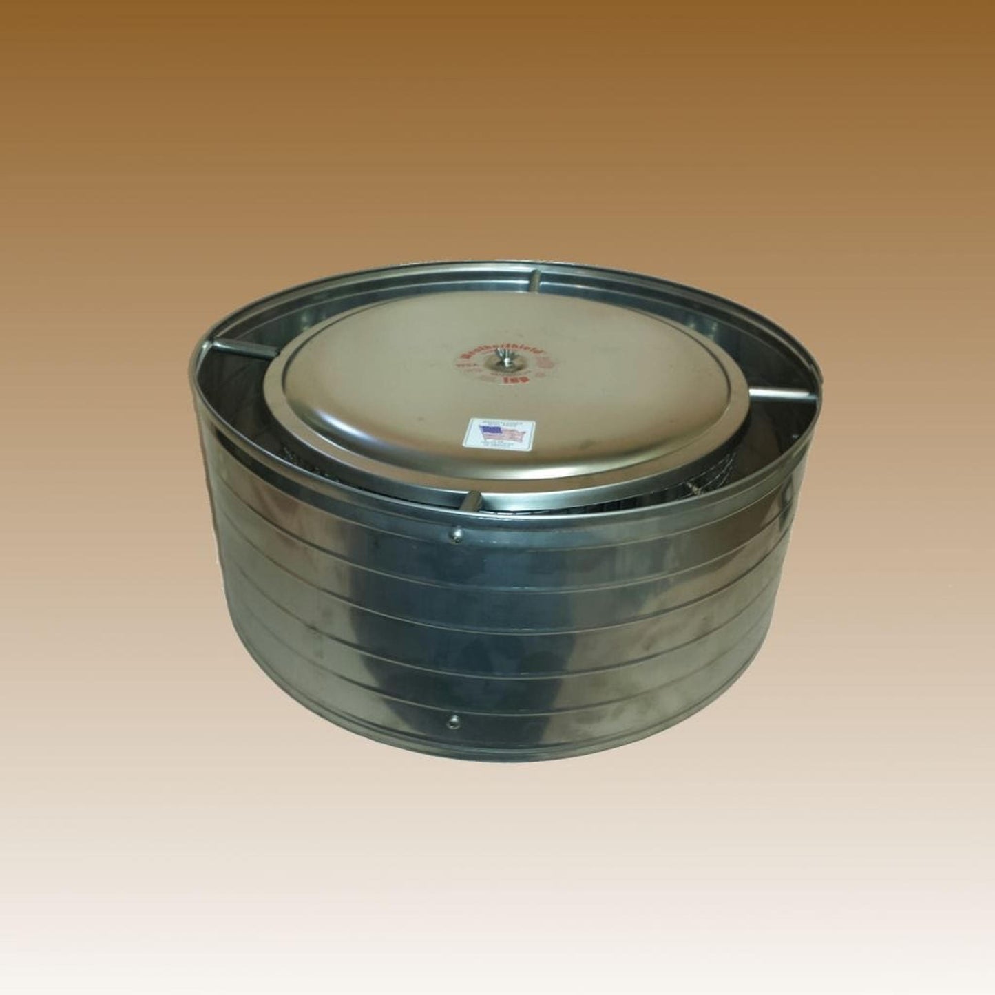 ICP StormShield Air Coooled 13"-17" Lid 5" Inner Diameter Stainless Steel Rain Chimney Cap