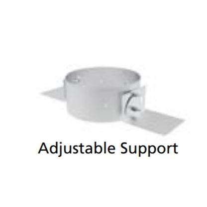IHP Snap-Pak Adjustable Support for 7" Diameter Wood-Burning Chimney