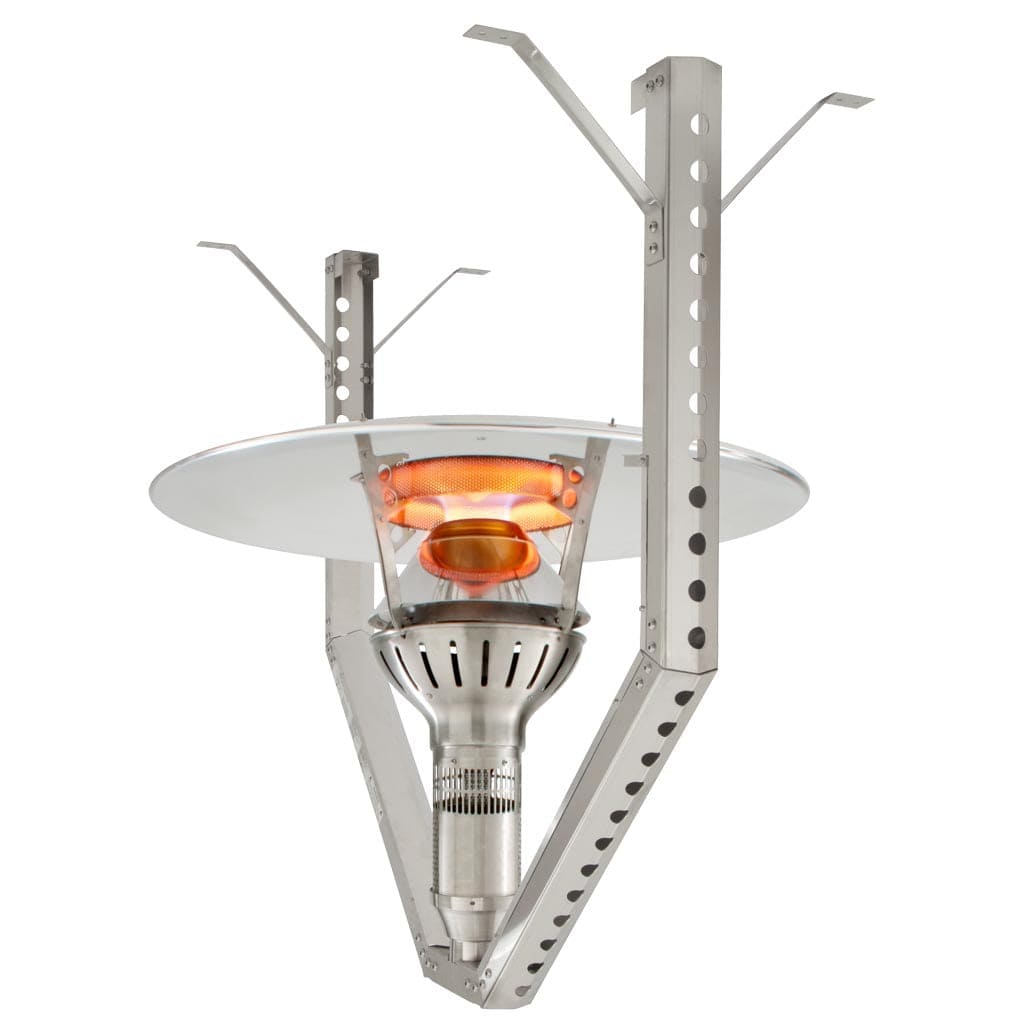 IR Energy evenGLO GA301H 48" Stainless Steel Hanging Mushroom Propane Gas Patio Heater