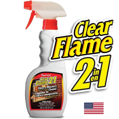 Imperial 16 Fl. Oz. Clear Flame 2-in-1 Glass & Masonry Cleaner