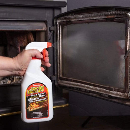 Imperial 16 Fl. Oz. Clear Flame 2-in-1 Glass & Masonry Cleaner – US  Fireplace Store