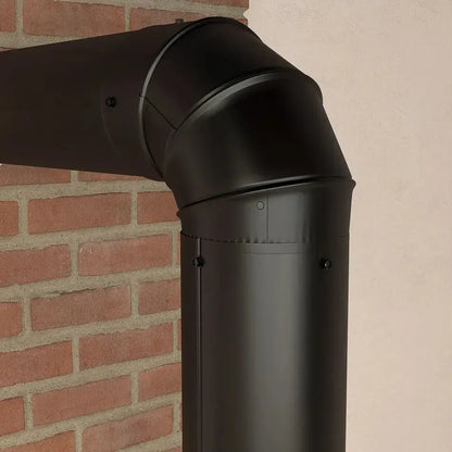 Imperial 5" x 45° Black Matt Adjustable Elbow