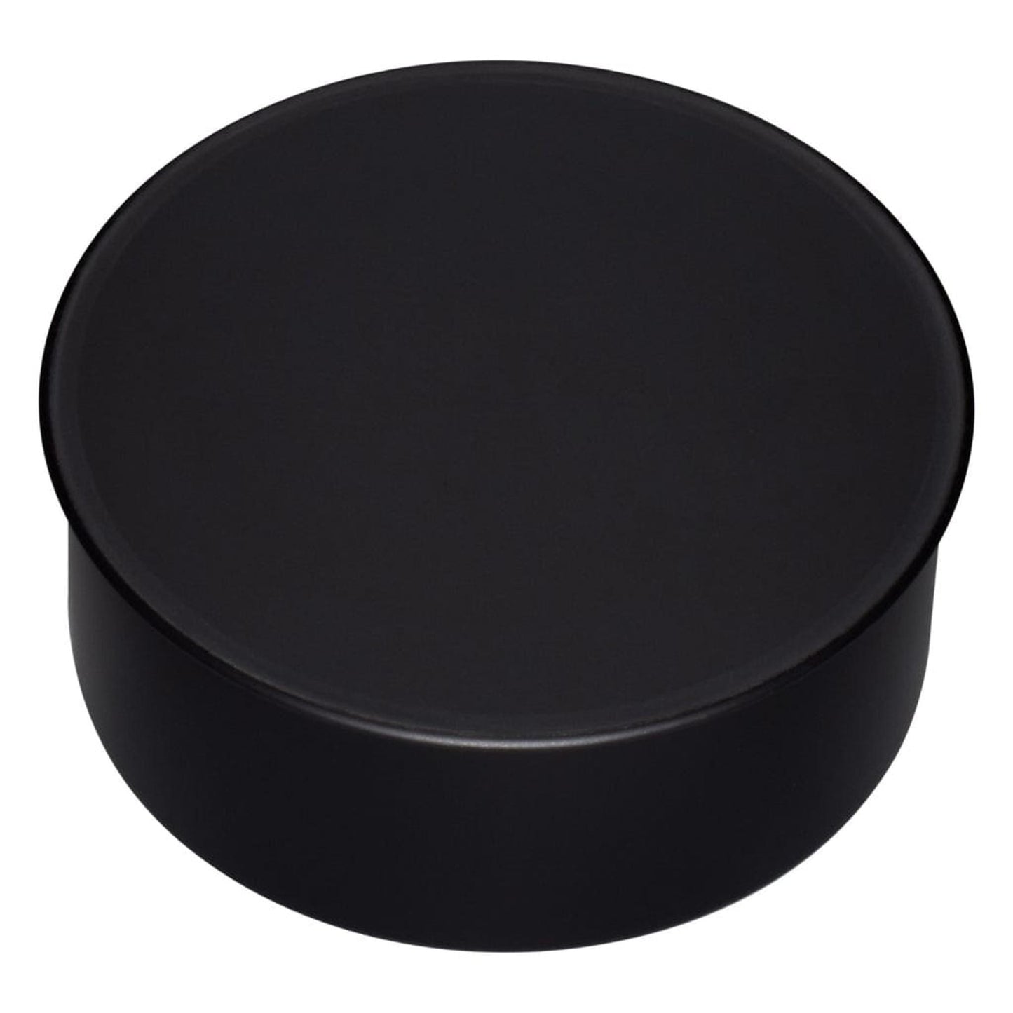 Imperial 6" Black Matt Stove Pipe Round Big End Tee Cap