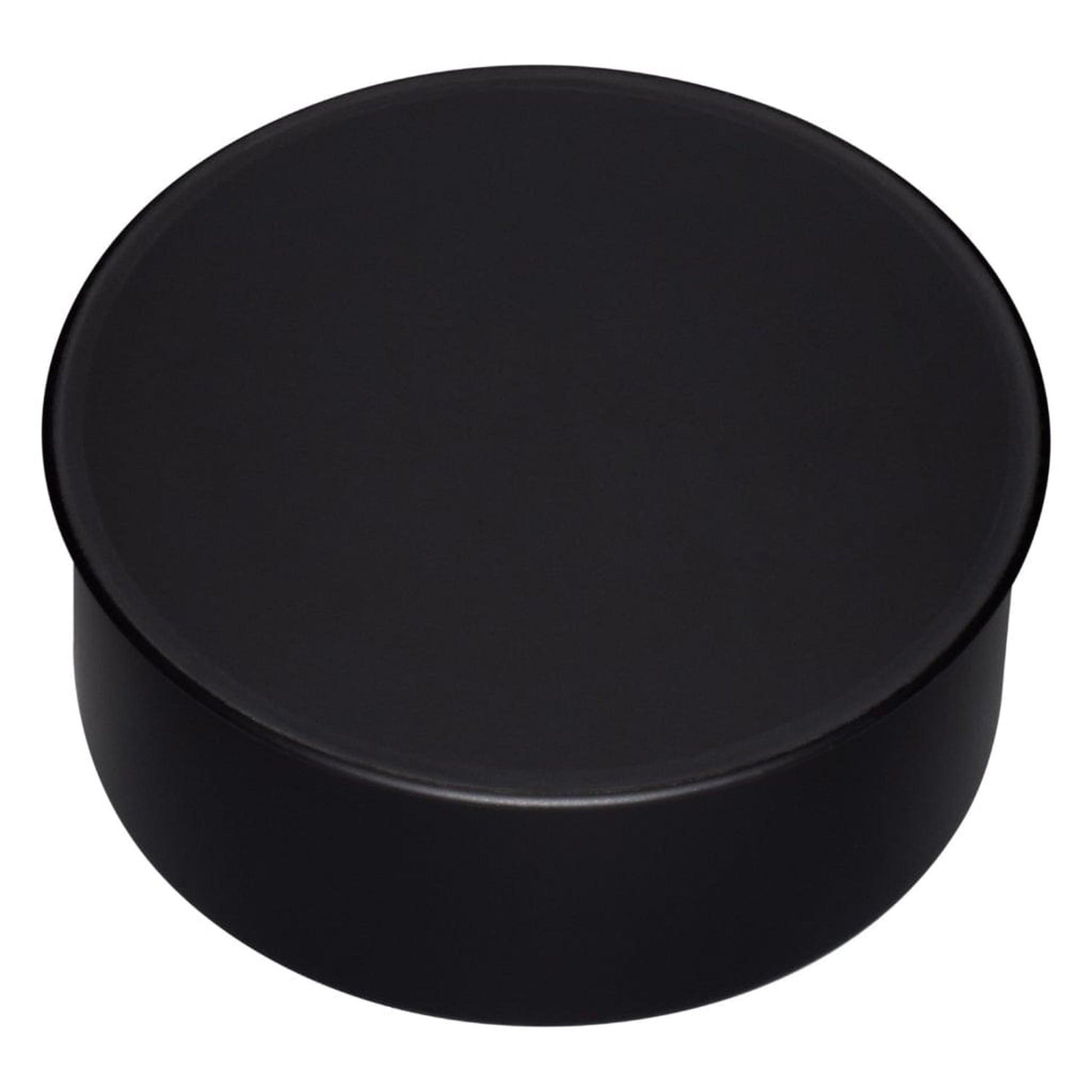 Imperial 6" Black Matt Stove Pipe Round Big End Tee Cap