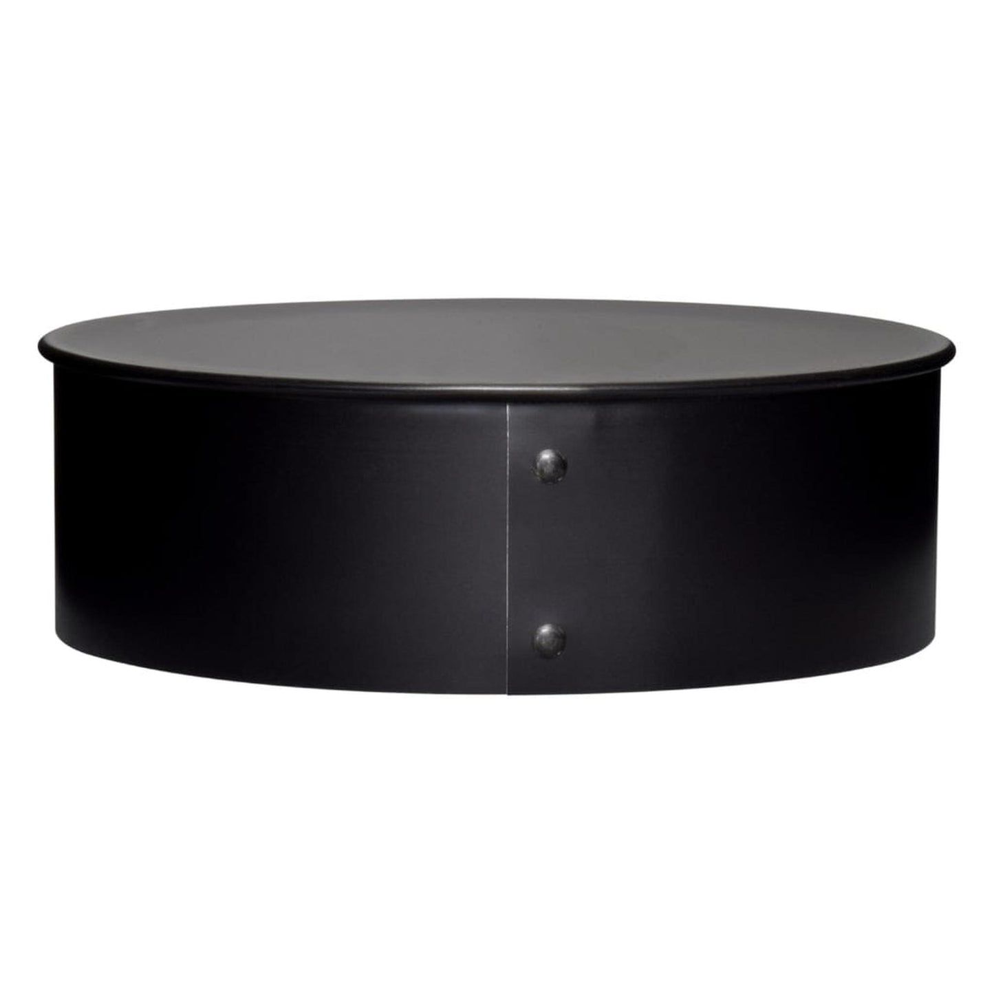 Imperial 6" Black Matt Stove Pipe Round Big End Tee Cap