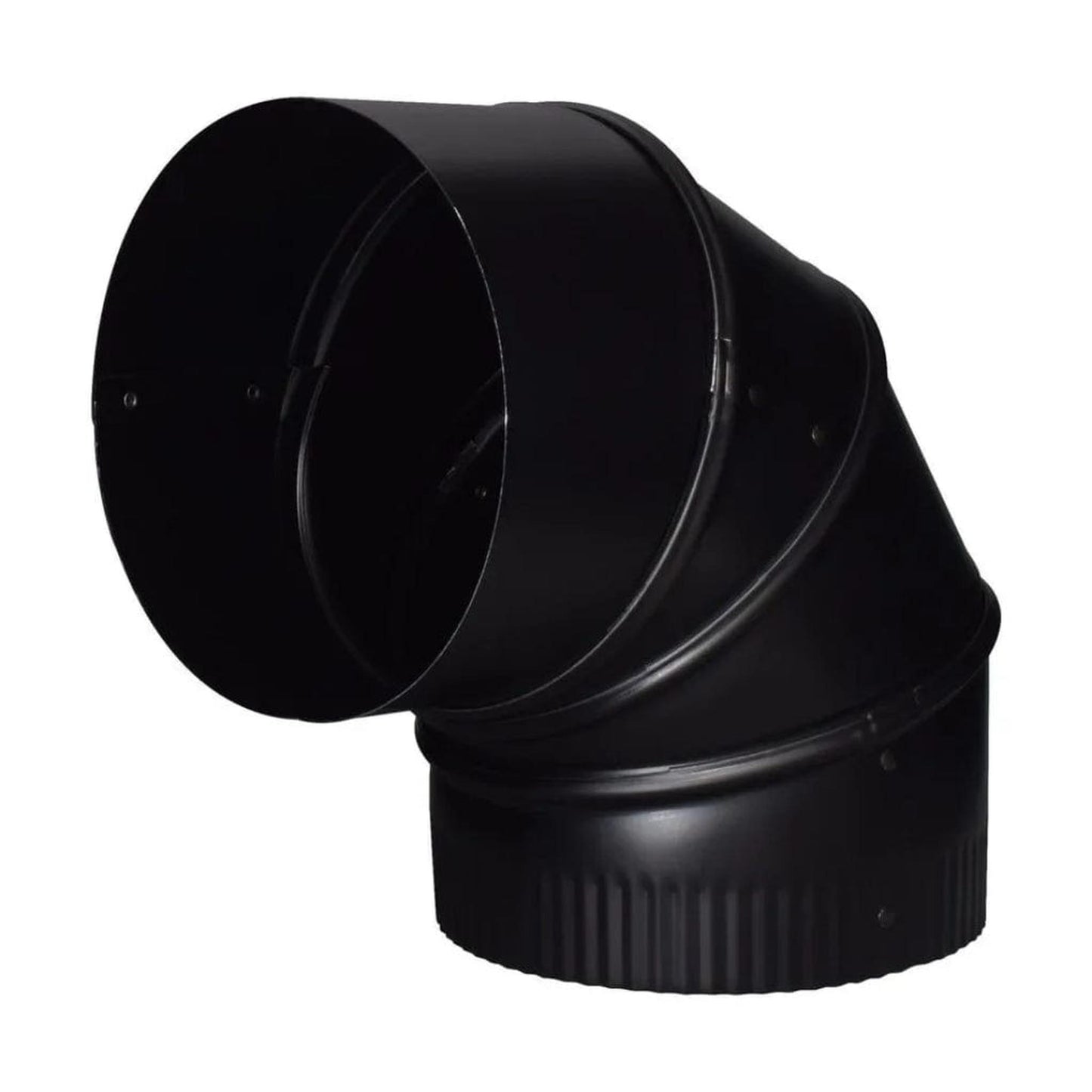 Imperial 7" x 90° Black Matt Adjustable Elbow