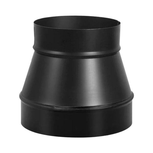 7 to 6 Ventis Single-Wall Black Pipe Reducer