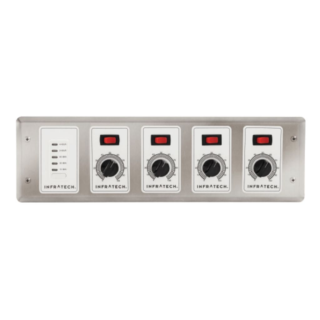 Infratech Comfort 4 Zone Analog Solid State Controller w/ Digital Timer