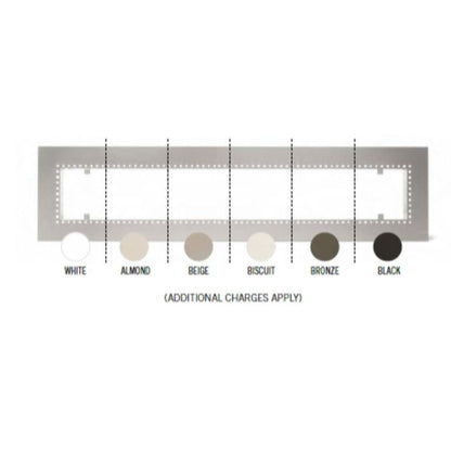 Infratech Comfort 48" White Flush Mount Frame