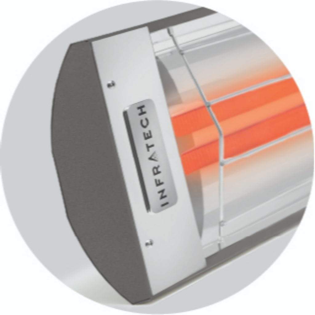 Infratech Comfort 61 1/4" 6000 Watt CD Series Dual Element Heater