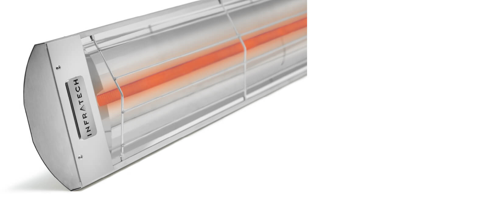 Infratech Comfort C Series 48" Copper 2600W 208V Single Element Wall/CeiIing Mounted Electric Infrared Patio Heater