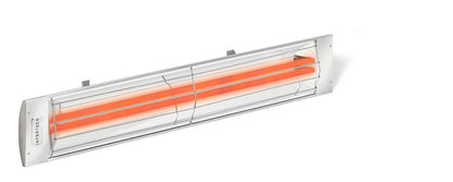 Infratech Comfort CD Series 48" Almond 5200W 480V Dual Element Wall/CeiIing Mounted Electric Infrared Patio Heater