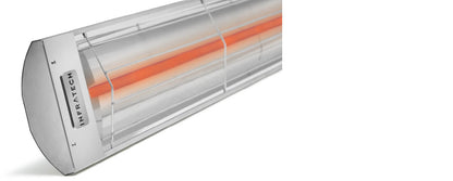 Infratech Comfort CD Series 48" Grey 5200W 277V Dual Element Wall/CeiIing Mounted Electric Infrared Patio Heater