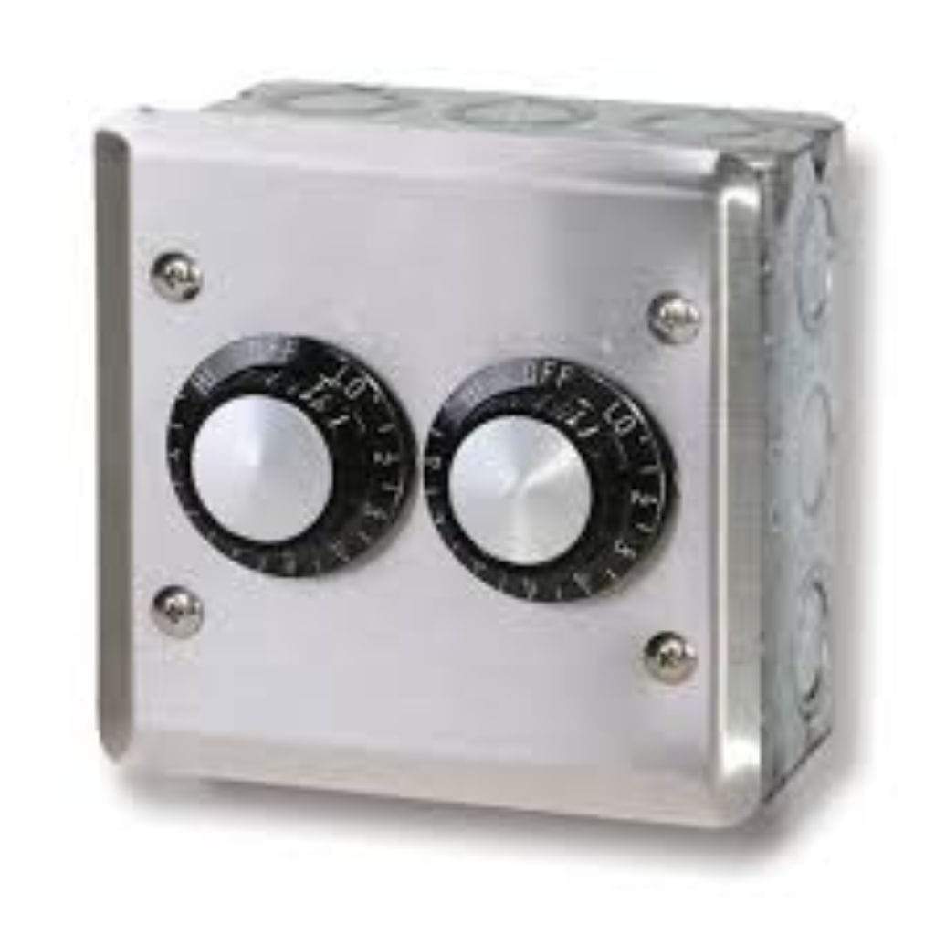Infratech Comfort Input Heat Dual Regulator with Wall Plate and Gang Box - 120V