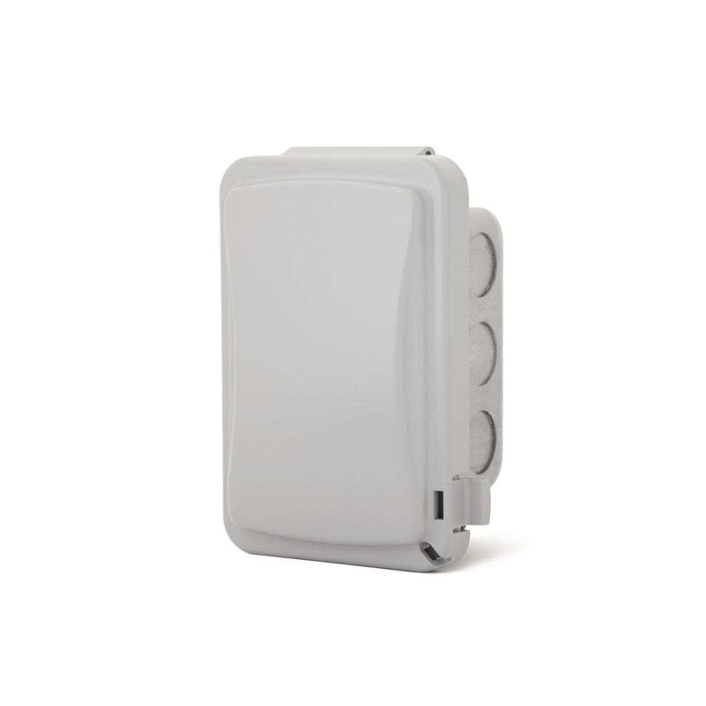 Infratech Comfort Single On/Off Switch Flush Mount with Weatherproof Cover
