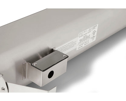 Infratech Comfort W Series 48" Grey 2600W 208V Single Element Wall/CeiIing Mounted Electric Infrared Patio Heater