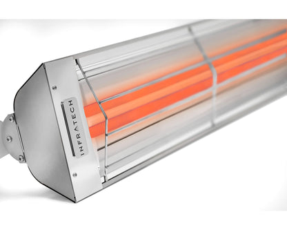 Infratech Comfort WD Series 48" Black 5200W 240V Dual Element Wall/CeiIing Mounted Electric Infrared Patio Heater