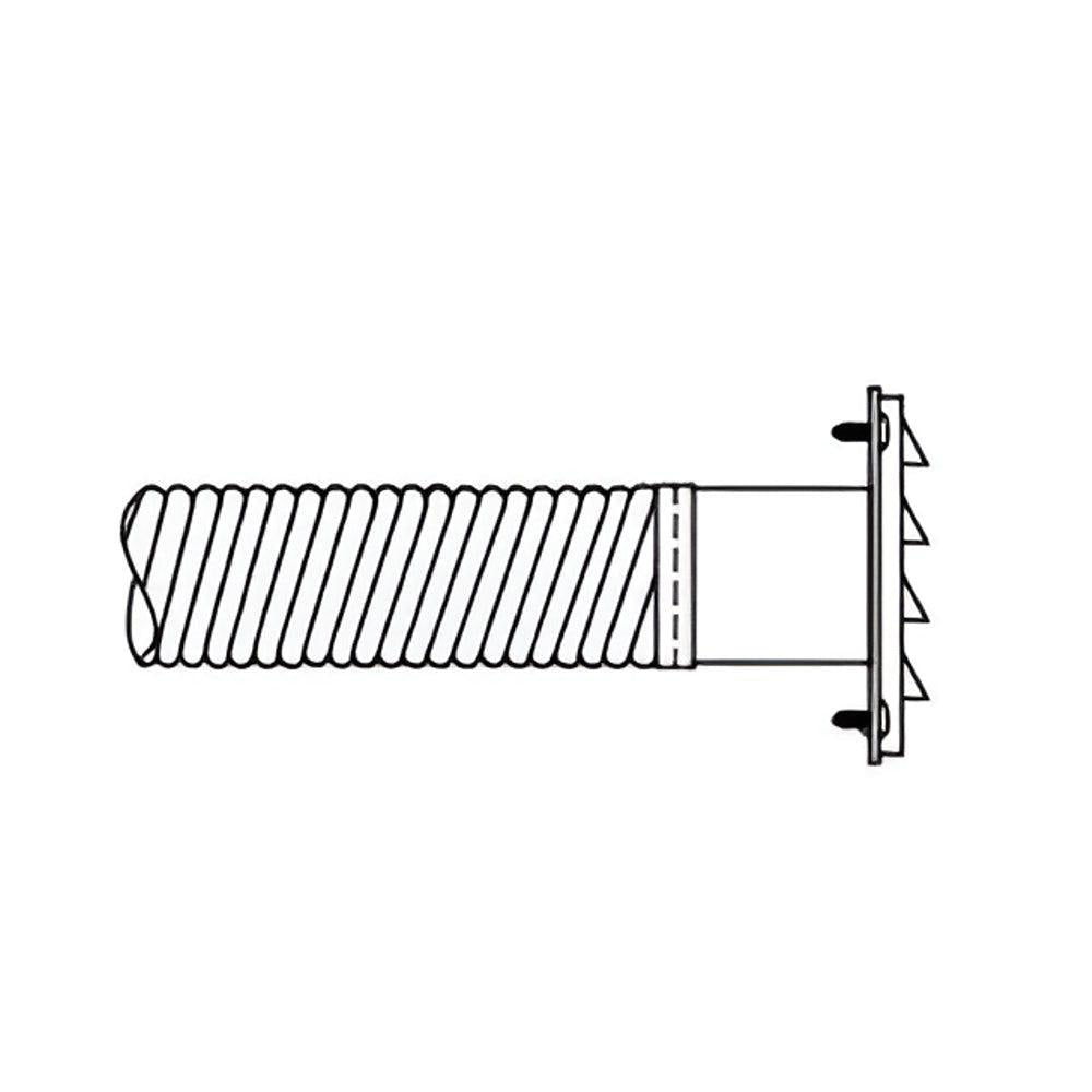 IronStrike 4" x 10ft Long Insulated Flex - Outside Air Kit