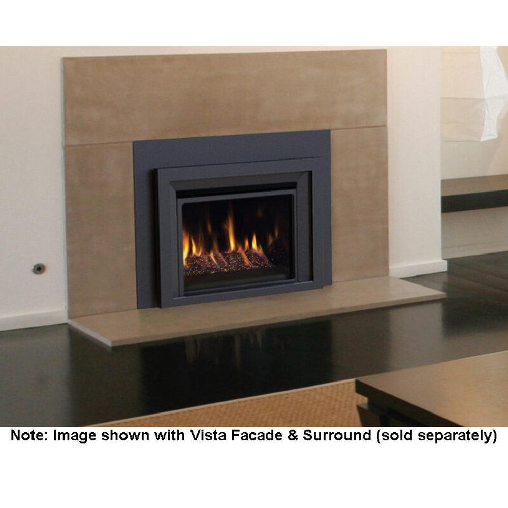 IronStrike Madison Park 27 Direct Vent Contemporary Natural Gas Fireplace Insert