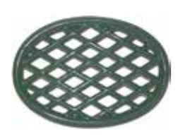 John Wright Trivets - Lattice, Large Forest Green