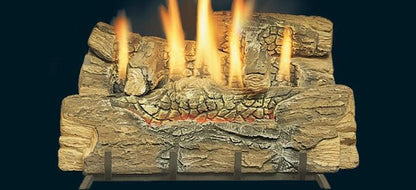 Kingsman 24" Fiber Split Oak Vented/Vent Free Log Set