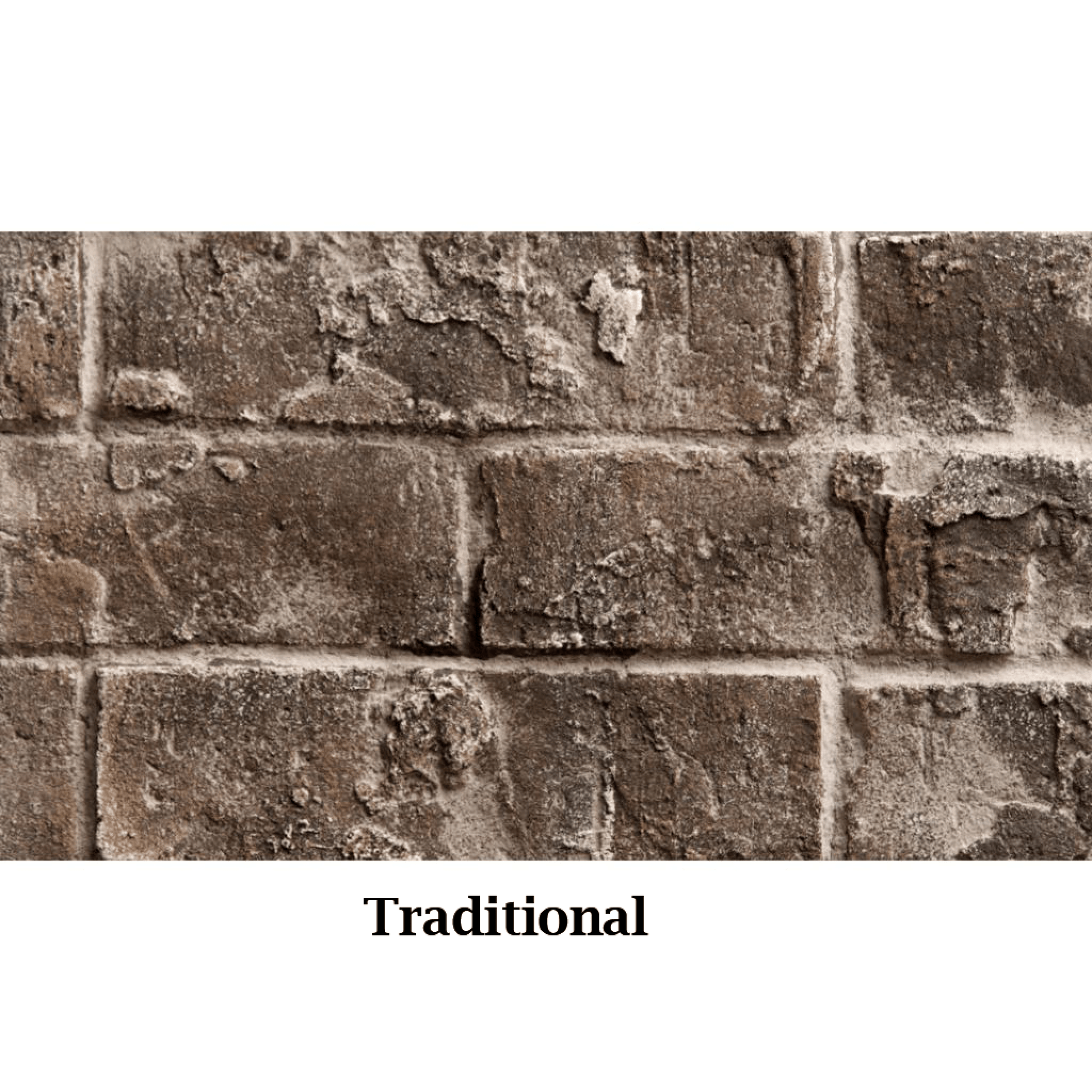 Kingsman 3-Piece Traditional Refractory Fiber Brick Liner for ZCV34 Direct Vent Fireplace
