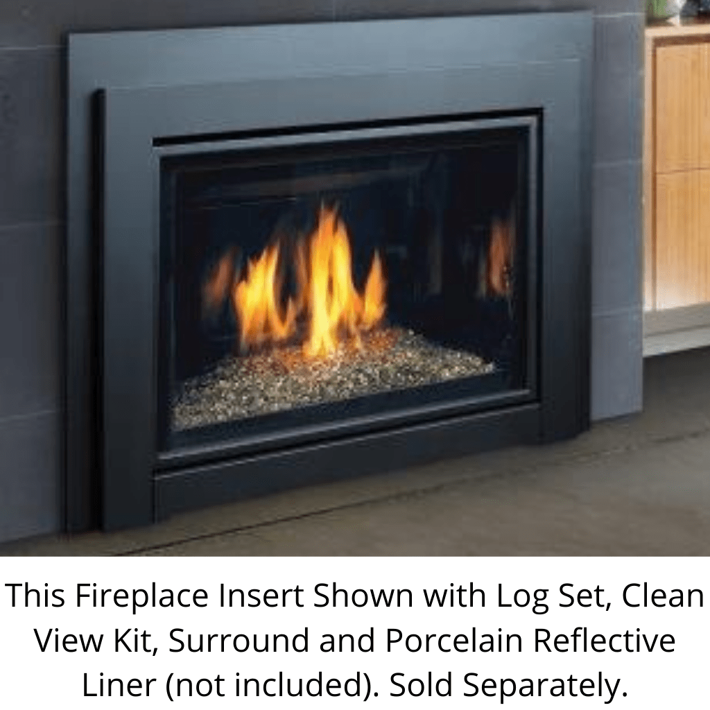 Kingsman 34" IDV34 Direct Vent Gas Fireplace Insert