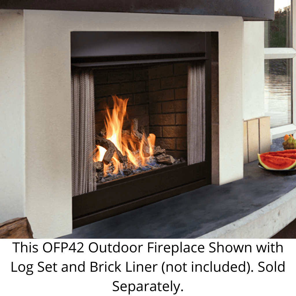 Kingsman 42" OFP42 IPI Outdoor Gas Fireplace