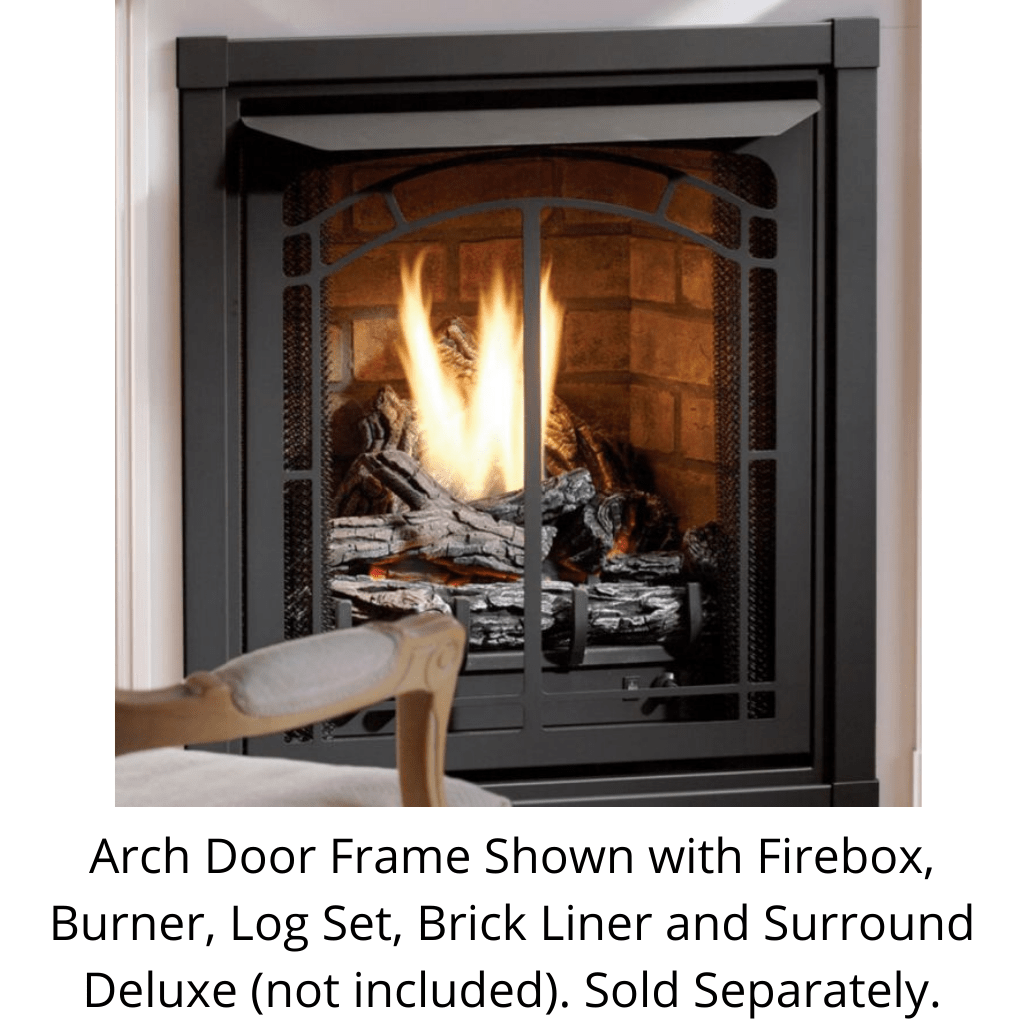 Kingsman Arch Door Frame for ZVF24 Series Fireplaces