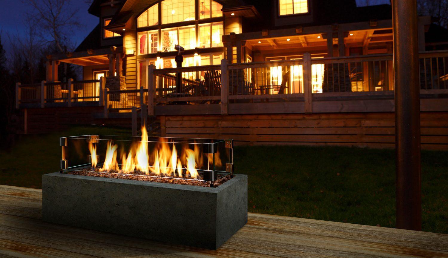 Kingsman Barbara Jean 36" Manual Control With Thermocouple, Propane Gas Outdoor Linear Burner