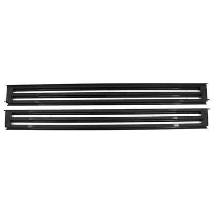 Kingsman Black Grill Kit for ZVF33 Zero Clearance Vent Free Firebox