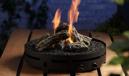 Kingsman FP2085 20" Natural Gas Outdoor Round Fire Pit