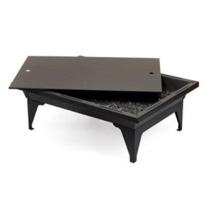 Kingsman FP2785 20" x 27" Natural Gas, Outdoor Rectangular Fire Pit