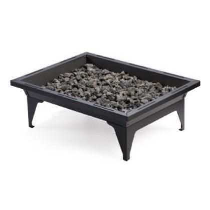 Kingsman FP2785 20" x 27" Natural Gas, Outdoor Rectangular Fire Pit
