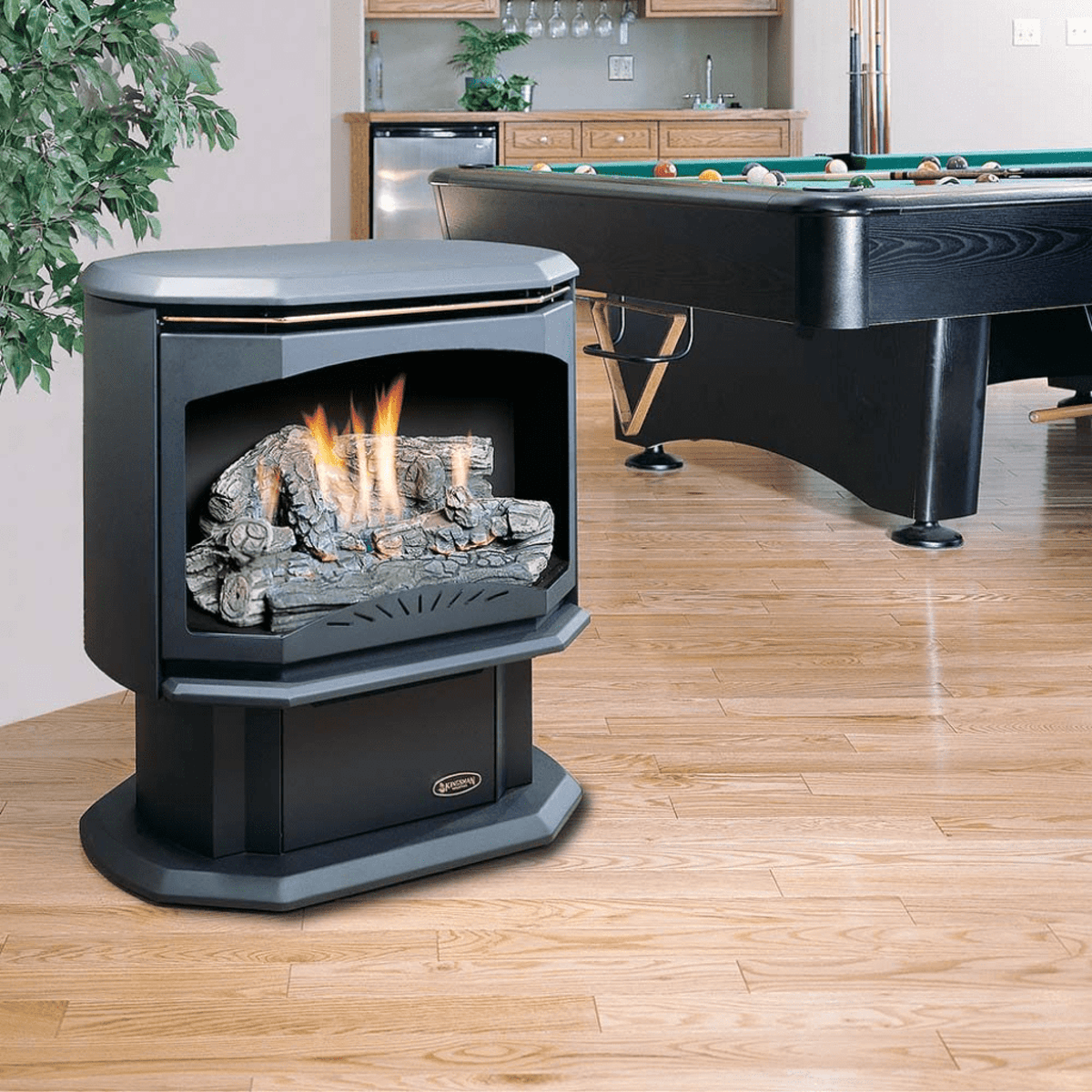 Kingsman FVF350 27" Freestanding Vent Free Gas Stove – US Fireplace Store