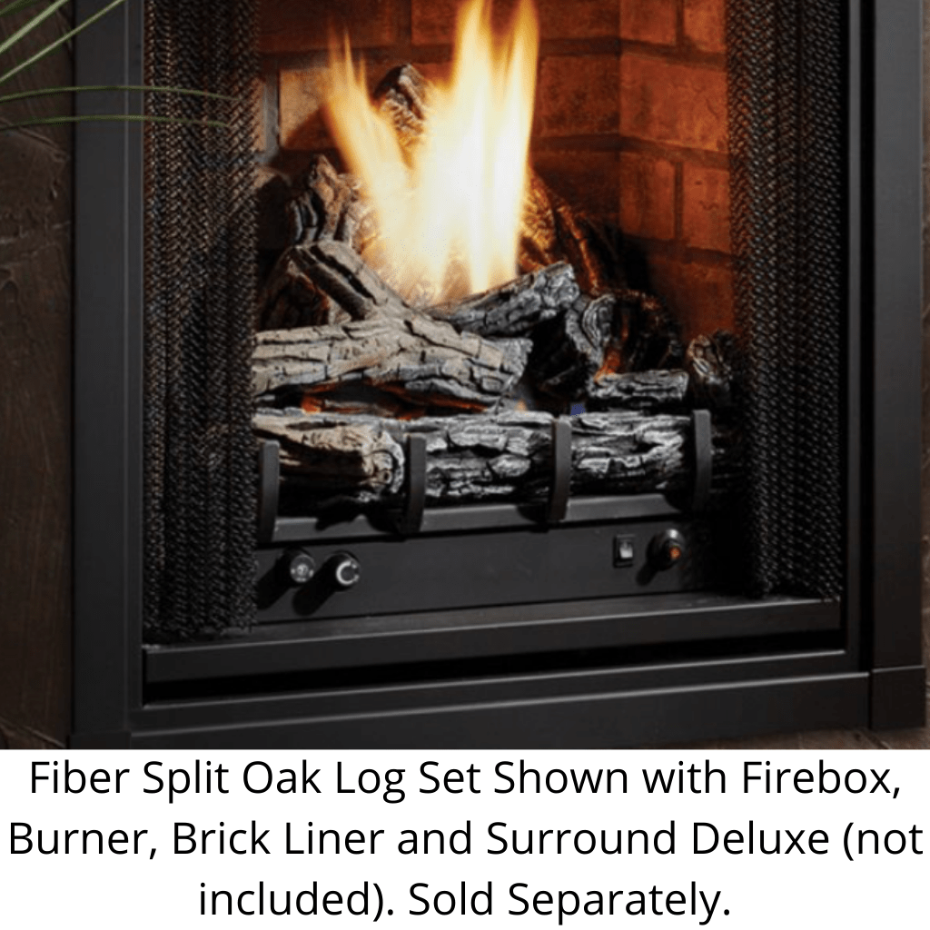 Kingsman Fiber Split Oak Log Set for ZVF24 Series Fireplaces