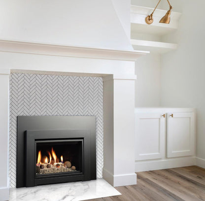 Kingsman IDV24 24" Millivolt Control, Natural Gas Direct Vent Fireplace Insert