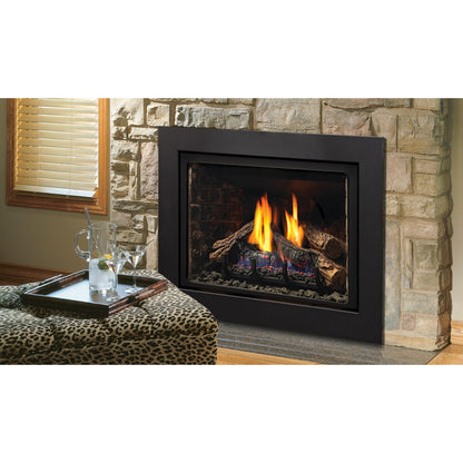 Kingsman IDV26 33" Millivolt Control, Propane Gas Direct Vent Fireplace Insert