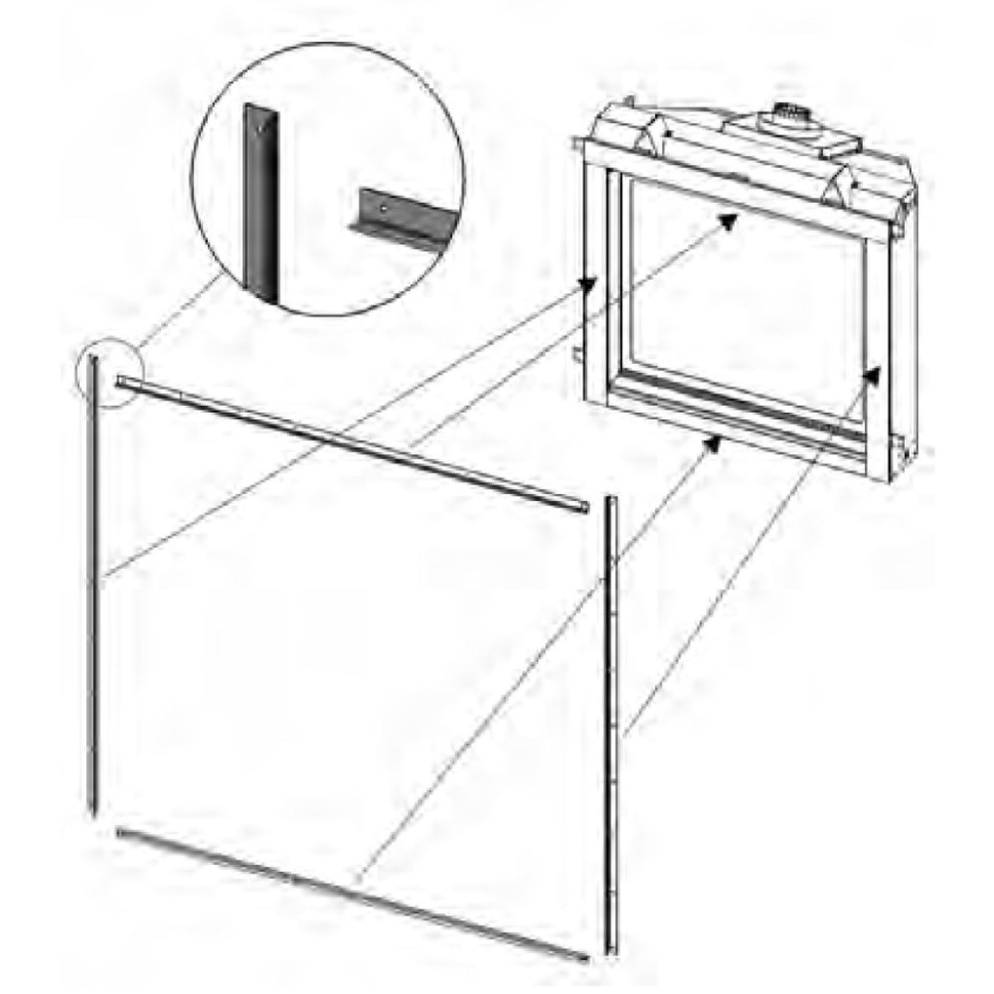 Kingsman Tile Lip Kit for Finishing Materials (34ZCV-TLK)