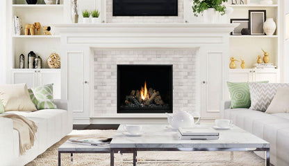 Kingsman ZCV34 33" Zero Clearance Millivolt Control, Natural Gas Direct Vent Fireplace