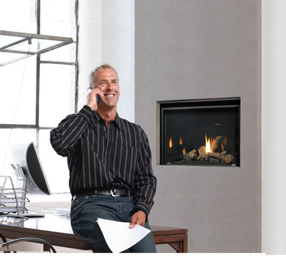 Kingsman ZCV3622 36" Zero Clearance Millivolt Control, Propane Gas Direct Vent Fireplace