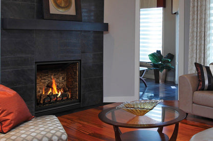 Kingsman ZCV42 42" Zero Clearance Millivolt Control, Propane Gas Direct Vent Fireplace