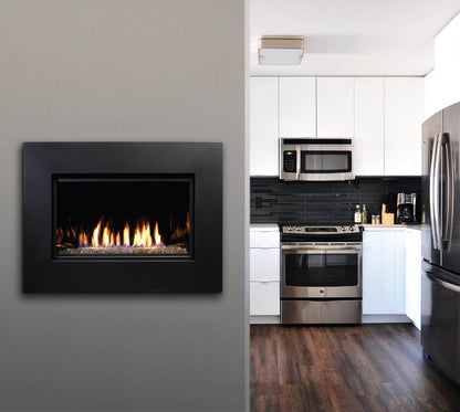 Kingsman ZCVRB3622 36" Zero Clearance Millivolt Control, Propane Gas Direct Vent Linear Fireplace