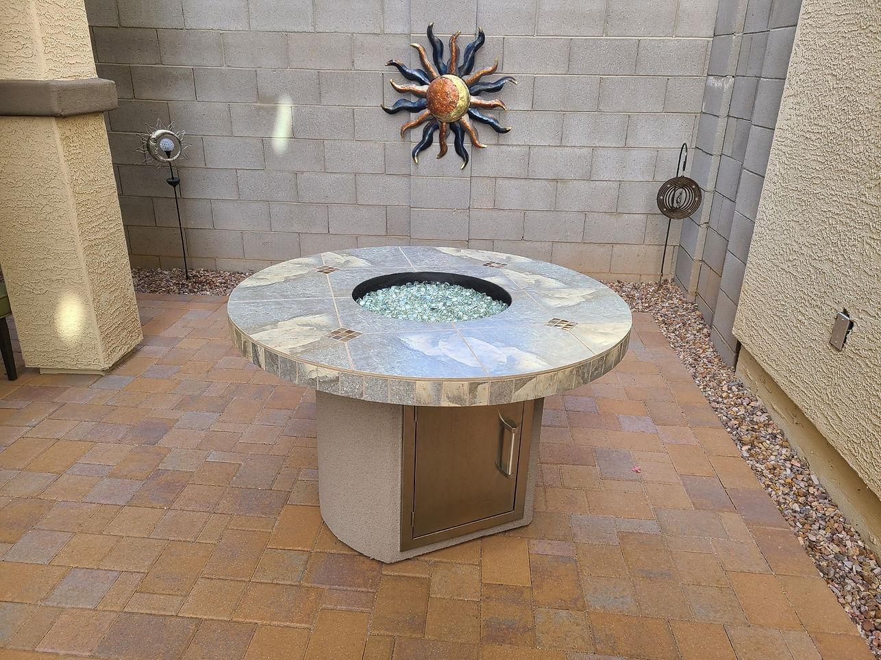 Kokomo Grills Bahama 48" Liquid Propane Gas Fire Pit Table