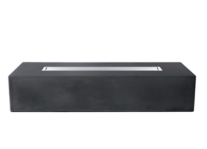 PyroMania Laguna 72" x 30" Charcoal Finish Liquid Propane Outdoor Rectangle Fire Pit Table