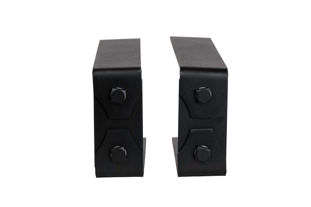Lexington Hearth 2-Set Black Decorative Bracket Trim For Flat Sawn Beam Mantels