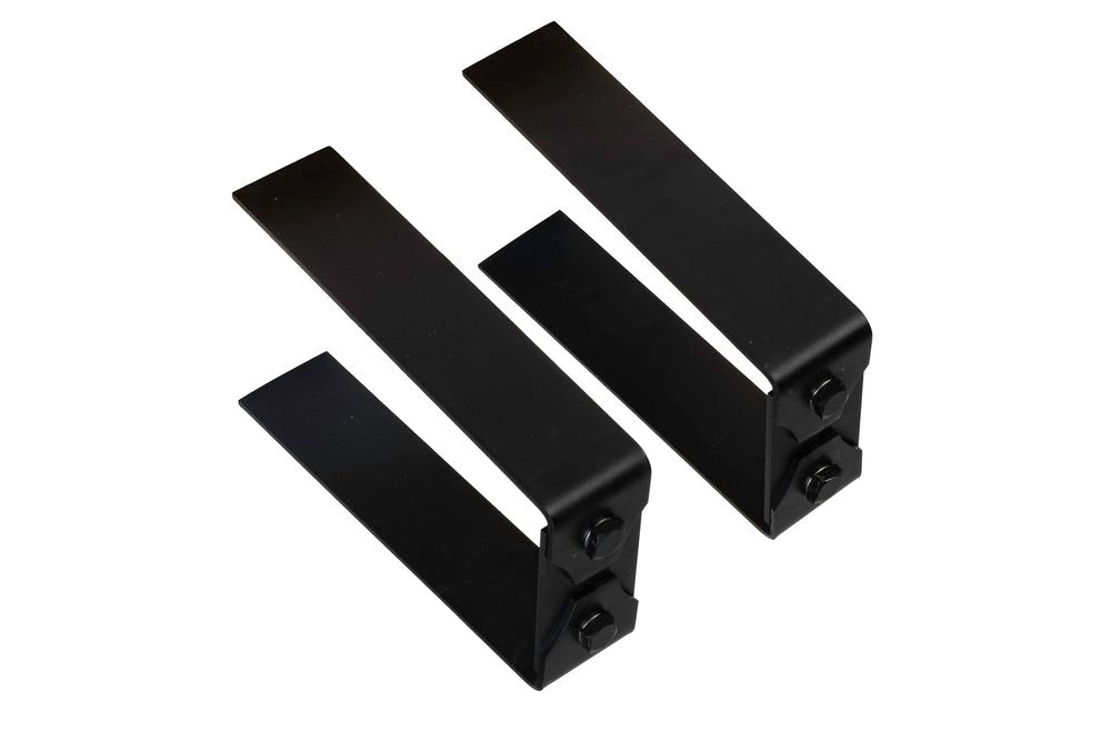 Lexington Hearth 2-Set Black Decorative Bracket Trim For Flat Sawn Beam Mantels