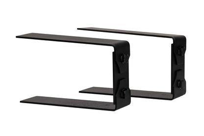 Lexington Hearth 2-Set Black Decorative Bracket Trim For Flat Sawn Beam Mantels