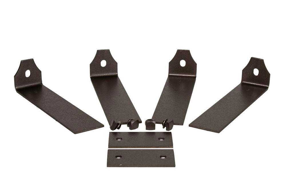 Lexington Hearth 2-Set Bronze Decorative Bracket Trim For Flat Sawn Beam