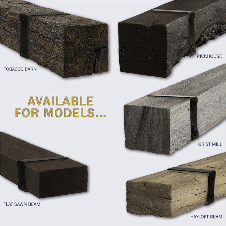 Lexington Hearth 2-Set Bronze Decorative Bracket Trim For Flat Sawn Beam